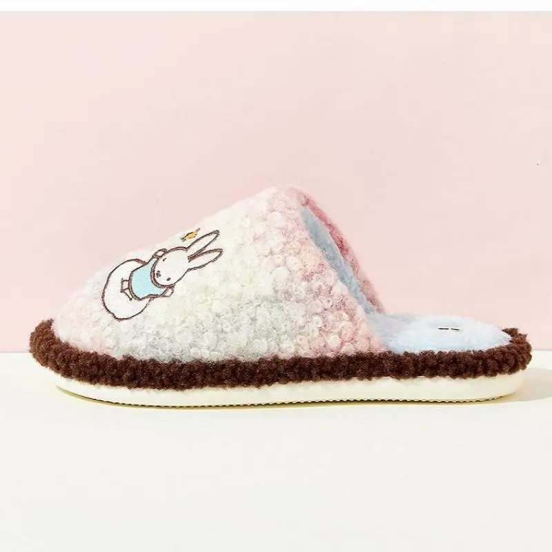 Miffy Slippers Daily Home Casual Slippers Cute Cartoon Design Good Things for Daily Use Home Slippers Holiday Gifts for Girls