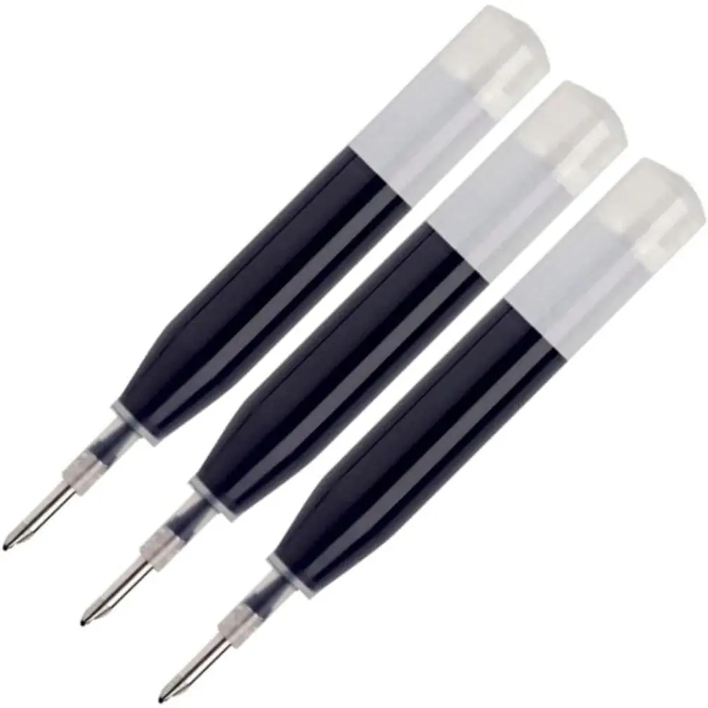 Rollerball Pen Refills, Compatible with Sheaffer Pens, Fine Point, Crisp Lines, Leakproof Tip, Smooth Inkflow, Frictionless Writing, 3 Pack (Blue), Fine Point Pens