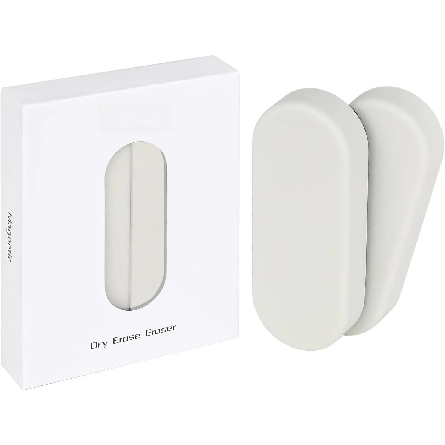 Dry Erase Erasers,  Whiteboard Eraser Classroom  Haves for Students Teachers, School Supplies (2 Pack, White)