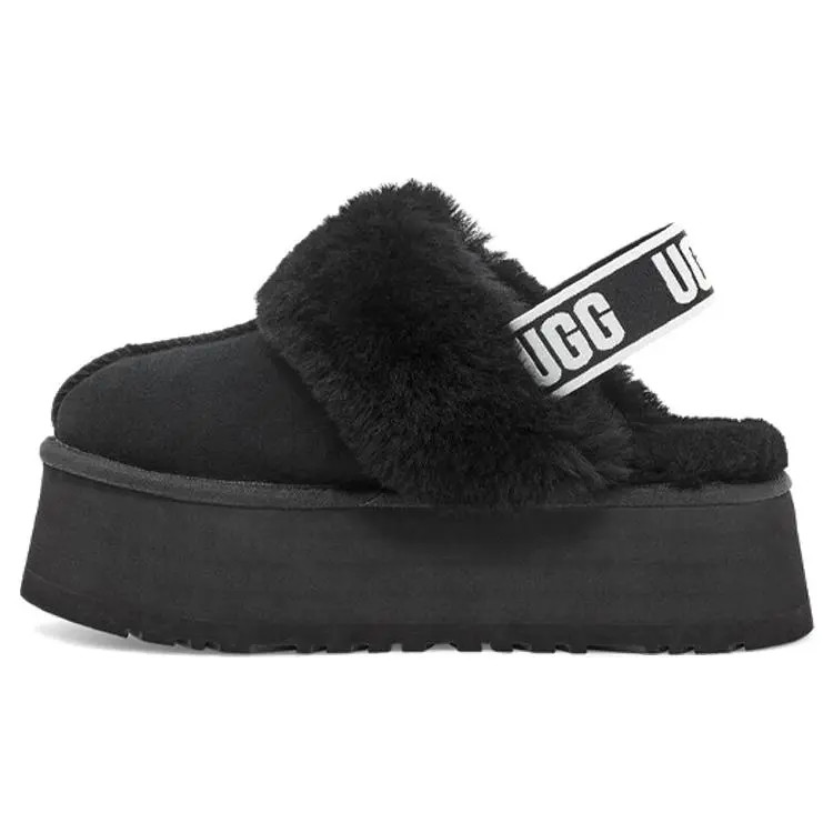 UGG Wmns Funkette Slipper 'Black' 1113474-BLK