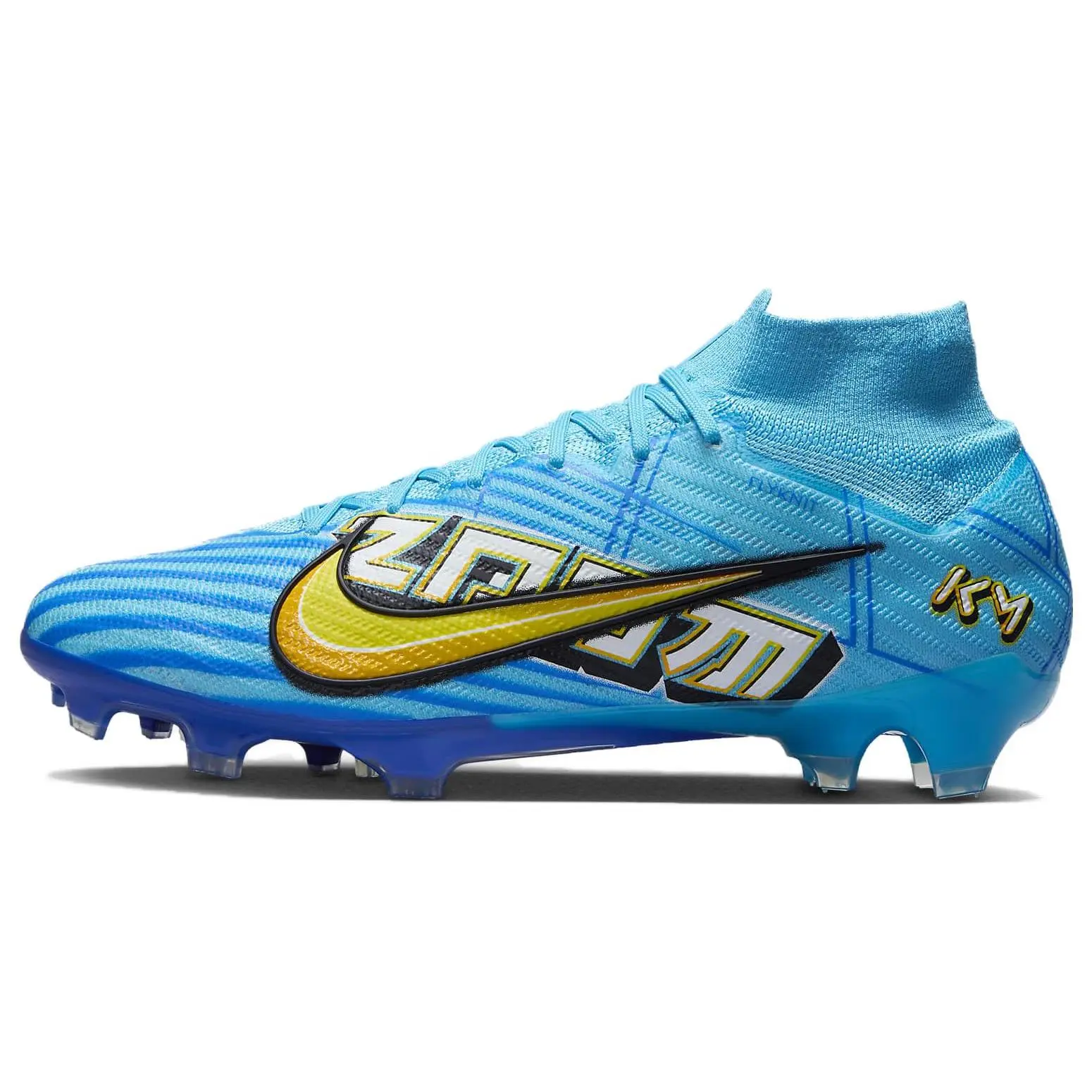 Nike Mercurial Superfly 9 Men’s Football Cleats with Round Toe and Firm Ground Rubber Studs Verifiable, with credentials and supporting global authentication