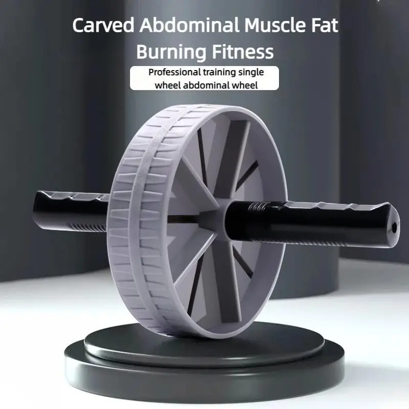 Ab Wheel Anti-Slip Rollers, Silent Home Fitness Equipment, Durable Abdominal Exercise Gear, Ideal for Home Workouts