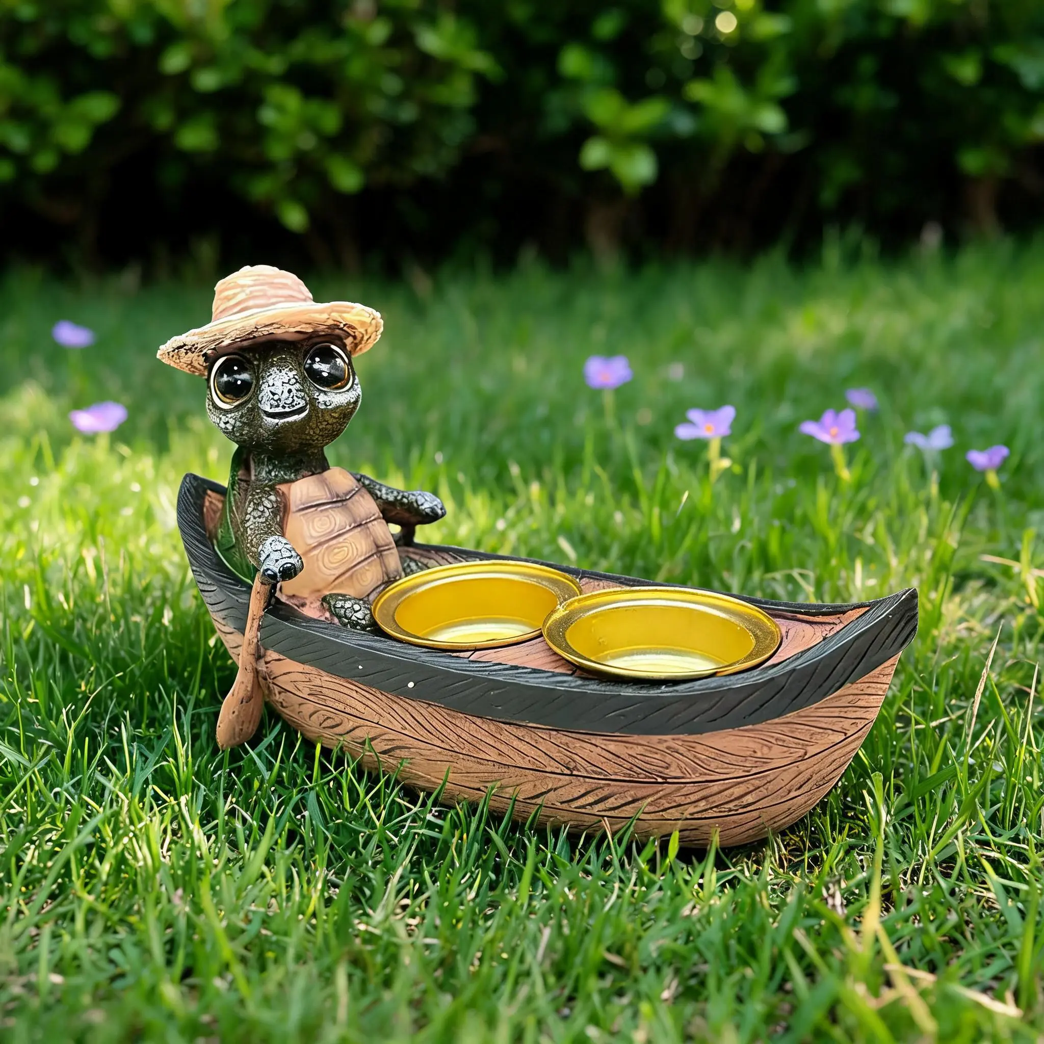 Resin Turtle Rowboat Incense Burner, Creative Home Decor, Outdoor Activities, Indoor Parties, Halloween, Diwali, Epiphany, Christmas