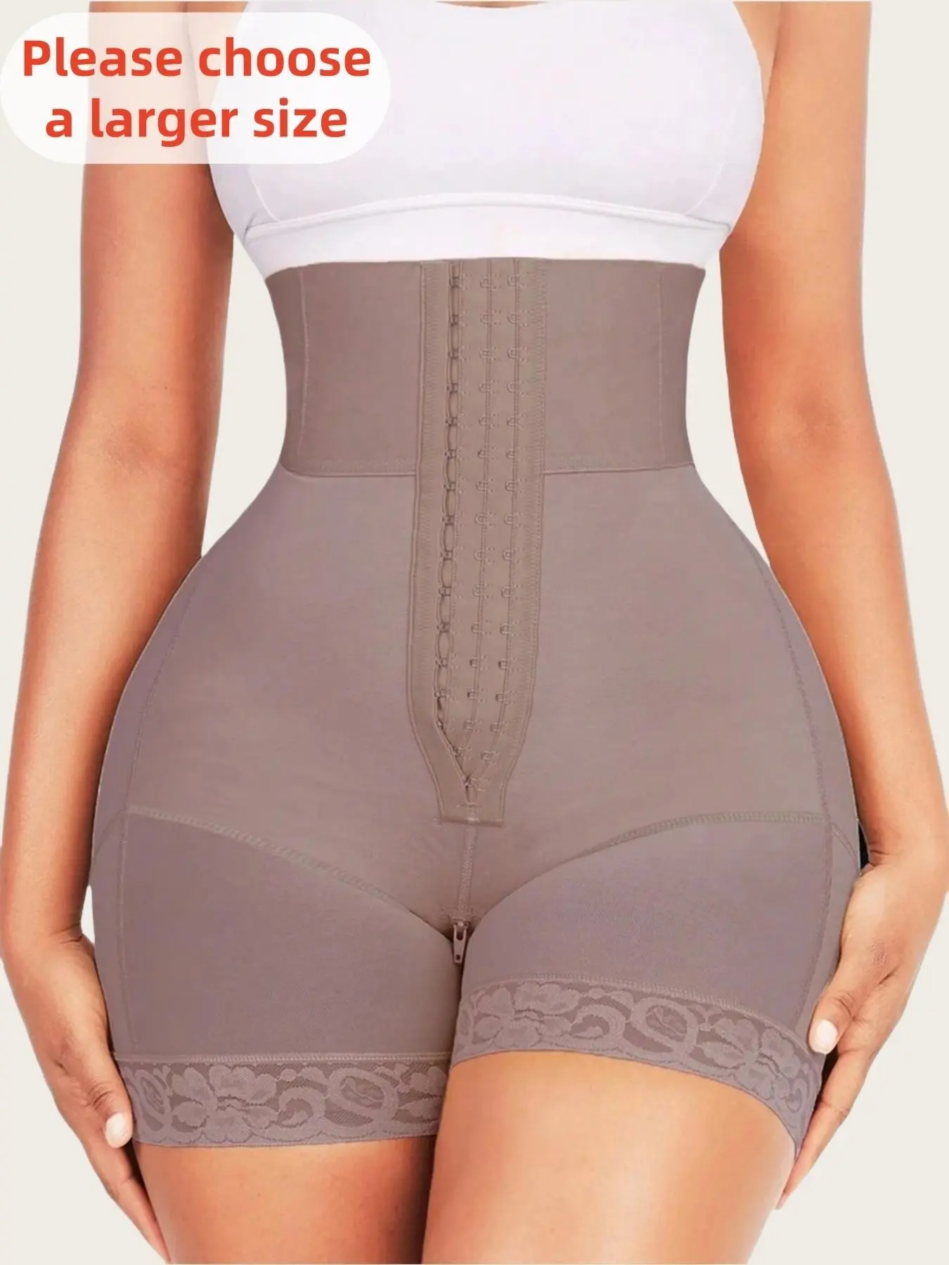Women's High-Waisted Stretchy Shapewear Shorts, Firm Tummy Control and Butt-Lifting Fit Shaper, Women's Shaping Bottoms for Daily Wear Lace, Underwear, Garment, Womenswear