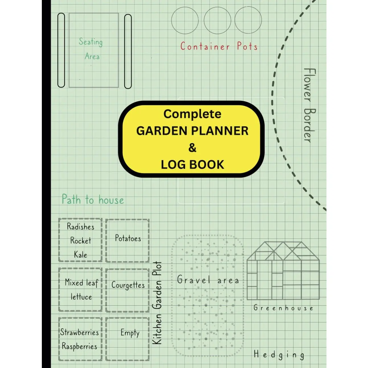 Garden Planner and Log Book: Notebook Organizer for Keen Gardeners I  for Seasons and Whole Year I Month by Month Planner with key tasks I ... Garden Layout, Garden Goals, Notes and . - Paperback