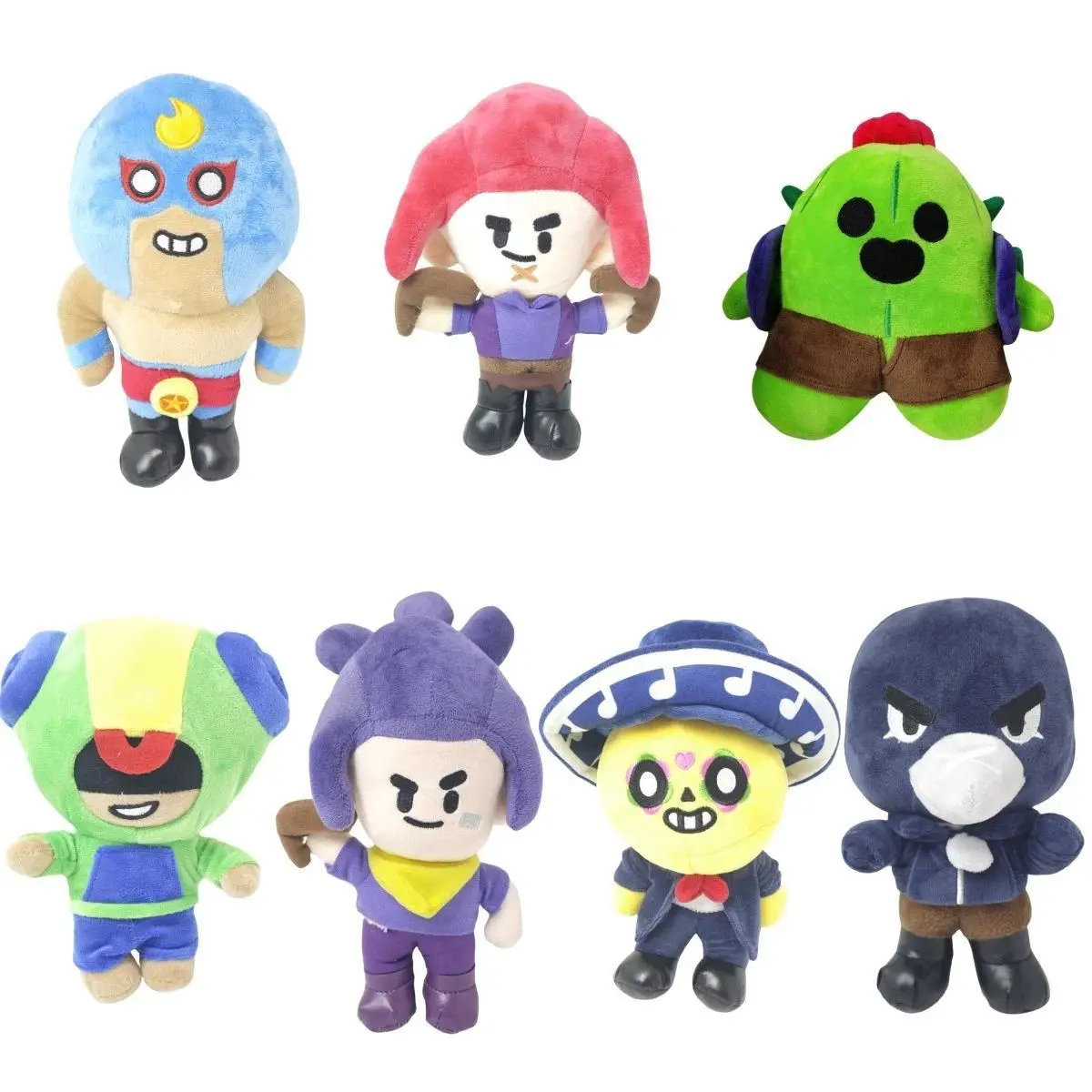 Brawl Stars Spike Plush Toy 25CM Cartoon Game Stuffed Doll Soft Plush Figure Home Decor Birthday Gift Fans Collection