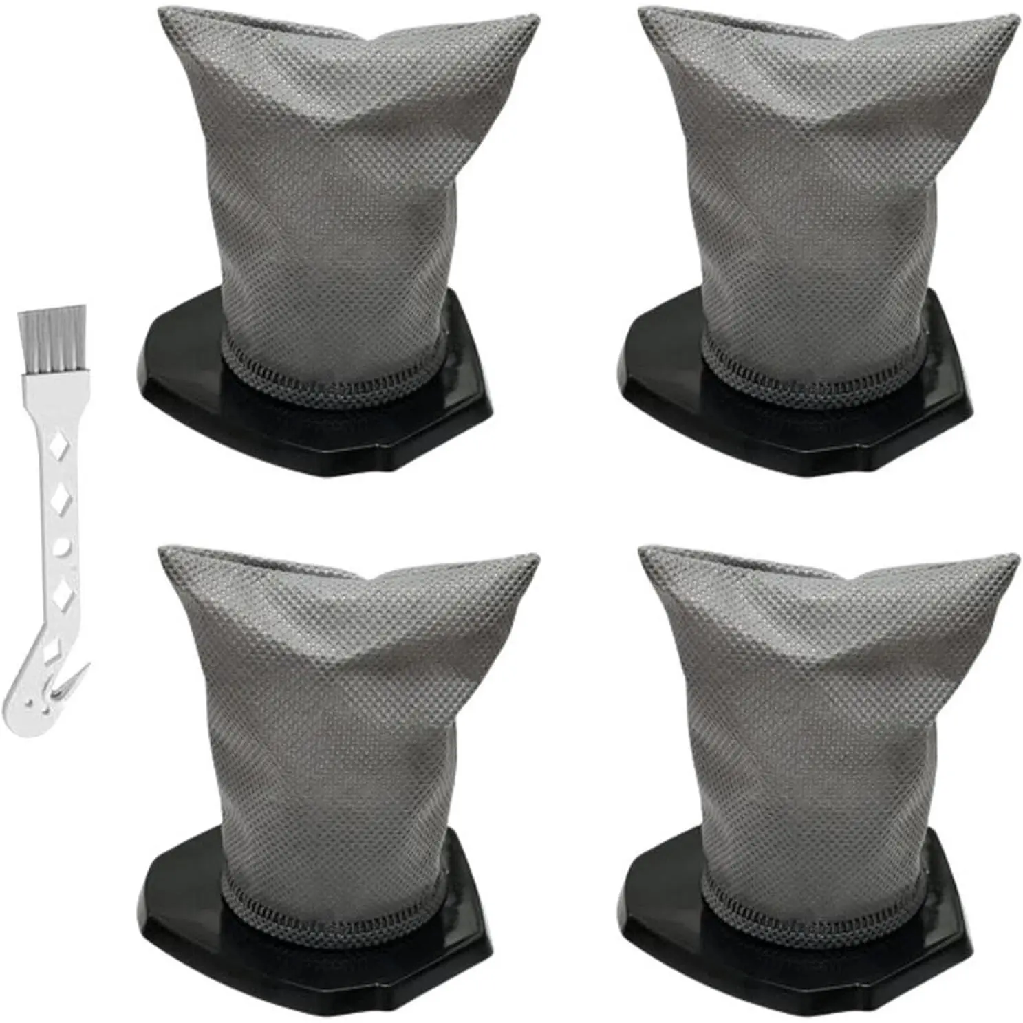 4 Pack F133  Filter for Dirt Devil Simplistik Plus 3-in-1 Corded Stick Vacuum SD20000RED & Simplistik SD22010, Replaces Part# AD40113