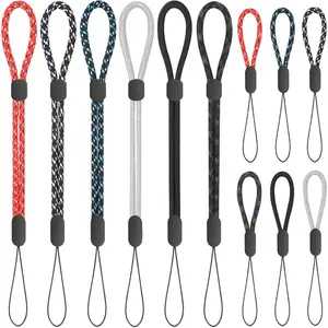 Hand Wrist Strap Lanyard, Adjustable Nylon Colorful for Mobile Phone, Camara, USB Flash Drive, ID Name Tag Badge