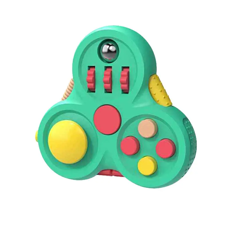 2nd Generation Gamepad Fidget Cube Integrated Spinner Portable Finger Fidget Toy Daily Office Stress Relief Toy Stress Relief Fidgets