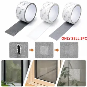 Summer Insect Screen Window Repair Patch. Door Curtain Mosquito Net Hole Patch, Sand Window Leak Repair Net Repair Tape, Self-adhesive. Basic Household Items, Window Accessories