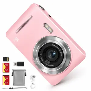Portable Digital Camera with Dual Batteries, 2.8-Inch Screen, Ideal for Family and Travel, Video Recording, Compact Design