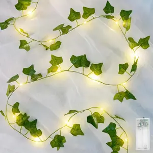 Fake Vines with Lights Battery Operated, 20 LED 6.56FT Ivy Garland Fairy Lights with Timer, Leaf String Lights for Bedroom,Room,Window,Wall,Party,Garden,Wedding Indoor Decor (Warm White)fidget toys