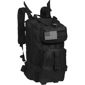 20L Tactical Backpack with 7 Compartments Padded Comfort Heavy-Duty Nylon Ideal for Survival & Camping