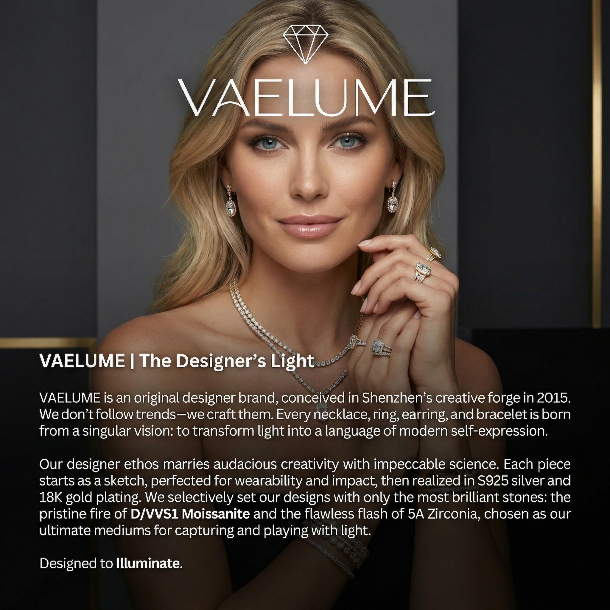 VAELUME Luxury 18K White Gold Plated Octagon Rose-Cut Pink Diamond Jewelry Set - 3PC Necklace Bracelet Ring-5A VVS CZ, Perfect for Daily Wear, Anniversaries,Birthday Gift for Women and Girls