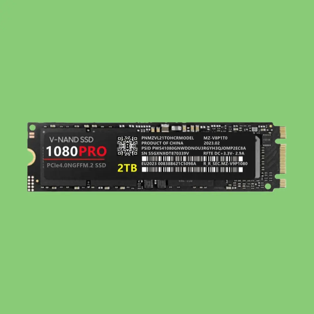 High Speed M.2 NGFF Solid State Drive 1TB 2TB 4TB Large Capacity Internal Computer Storage Expansion Disk