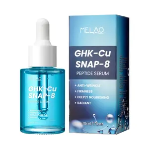 GHK-Cu & SNAP-8 Peptide Serum Copper Peptide Serum boosts collagen production, reduce wrinkles & finelines, deeply nourishing skin | Anti-aging,30ml