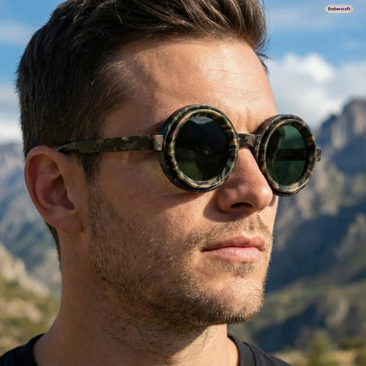 Adjustable ND Polarized Sunglasses for Men Women Rotating Lens UV Protection Sports Sunglasses for Driving Fishing Cycling Outdoor, Sunglasses For Women, Men's Sunglasses