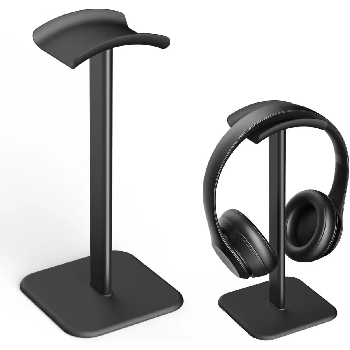 Headphone Stand for Desk - Headset Stand Headphone Holder (Black) | with  Hanger and Plastic Headrest, headphone holder for AirPods Max, , ,  and