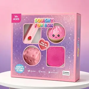 Cute Soft Steamed Bun Mystery Squishy Dumplings, Dumpling Squishy Sillicon Toys for Adults Kids Stress Relief Office Desk Decor Stress Relief Gift For Kids,Teacher's Day, Birthday, Party