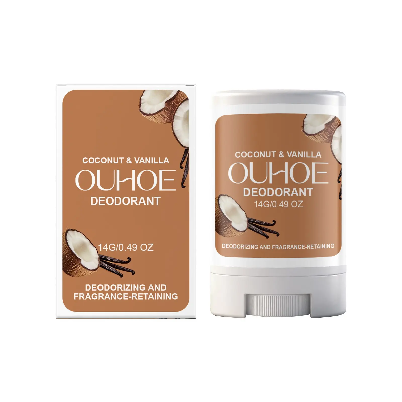OUHOE Body Deodorant Stick, Gentle & Skin-Friendly, Fresh Scent for Daily Use
