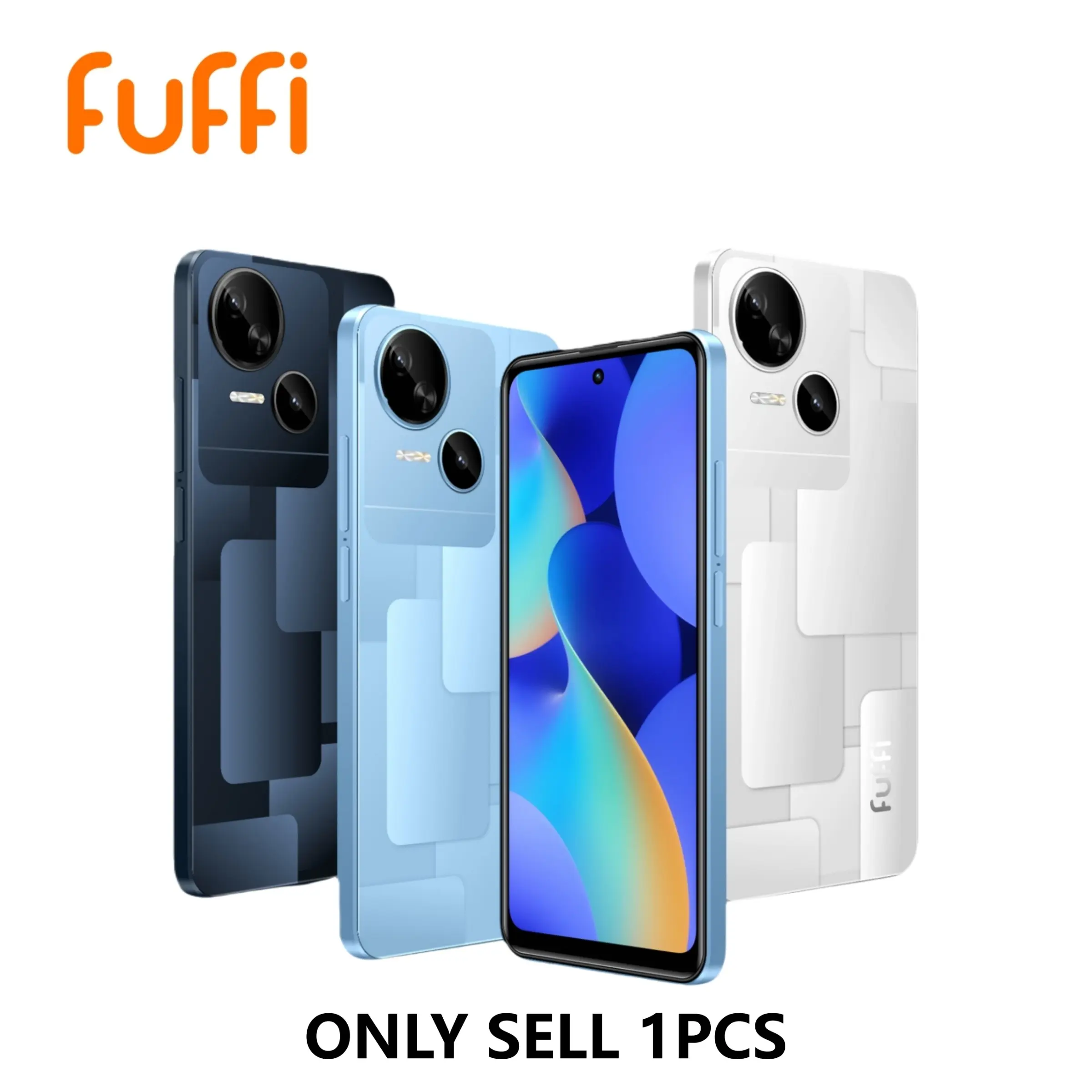 Fuffi Smart Phone, Global 4g Network, 6.56-Inch HD Screen, 4GB RAM 32GB ROM, Quad-Core Processor, Dual Sim, 5mp+13mp Camera, 3100mah Battery, Android System