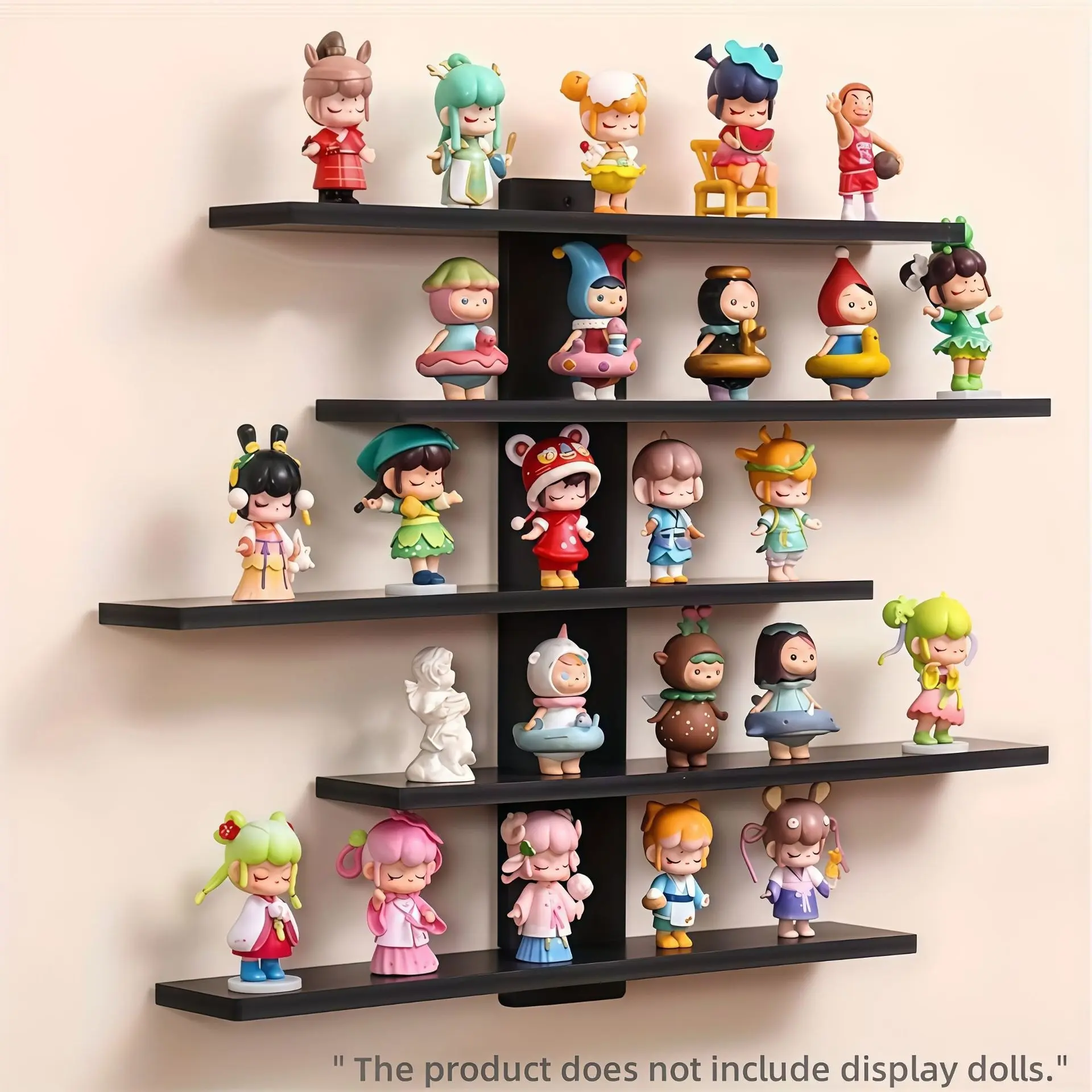 Wall-Mounted Display Rack, Multi-Layer Durable Storage Shelf, Wall Shelf Unit, Space-Saving Decorative Organizer for Collectibles, Toys, Home Decor, Space Saving Design, Organizing