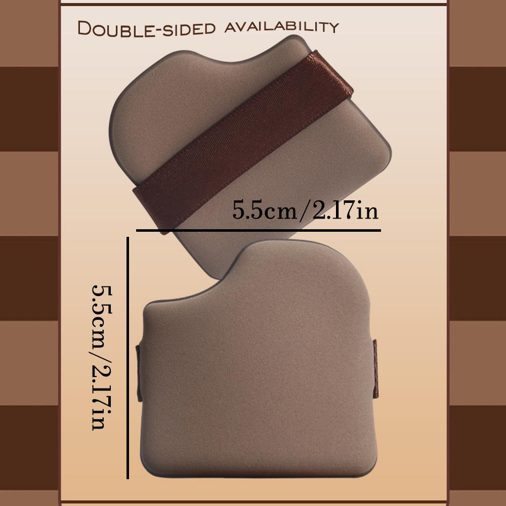 Chocolate's Powder Puff Set, 6pcs/set Multi-Purpose Makeup Tools, Soft & Skin-Friendly, Ideal for Foundation, Loose Powder, BB Cream, Cushion