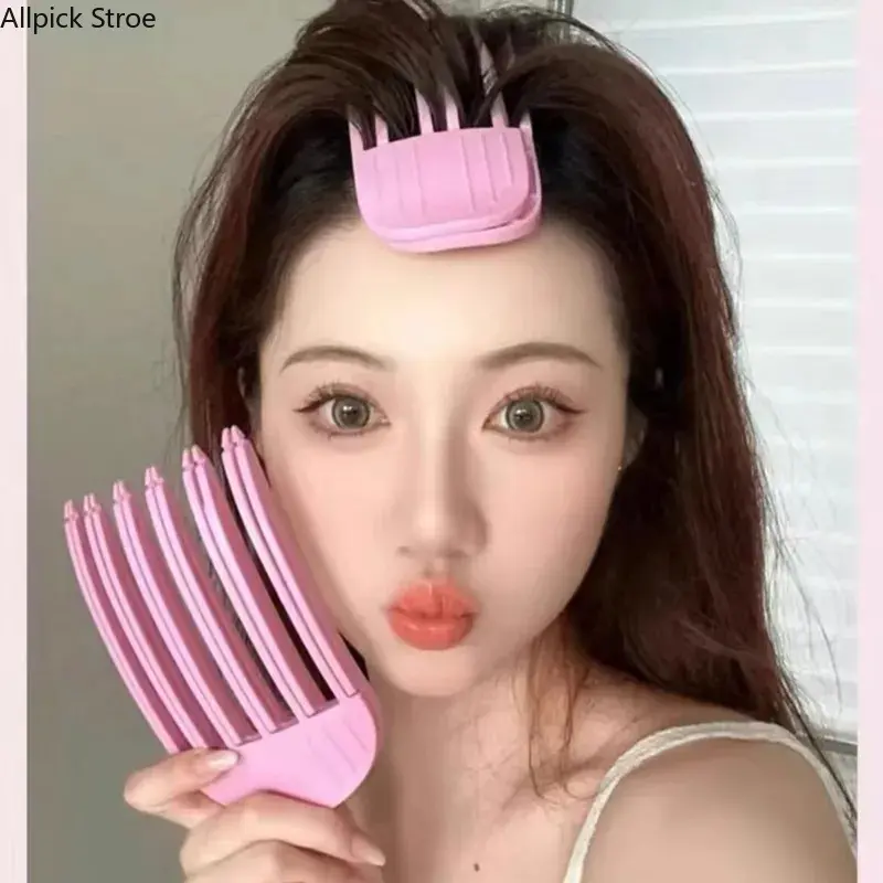 Hair Root Volumizing Clips for Women, Heatless Root Lift Hair Styling Tool, Fluffy Bangs Roller Clips, Salon-Style Hair Volumizer for Daily Styling & Travel