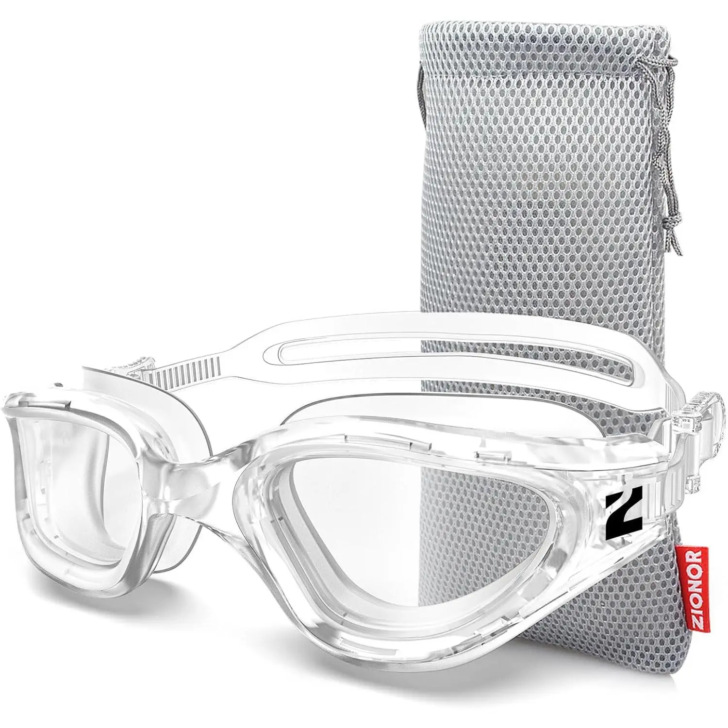 ZIONOR Adult Swimming Goggles, G1 Air Lens Anti-Fog Swimming Goggles, Suitable for Men and Women, Clear Vision, UV Protection