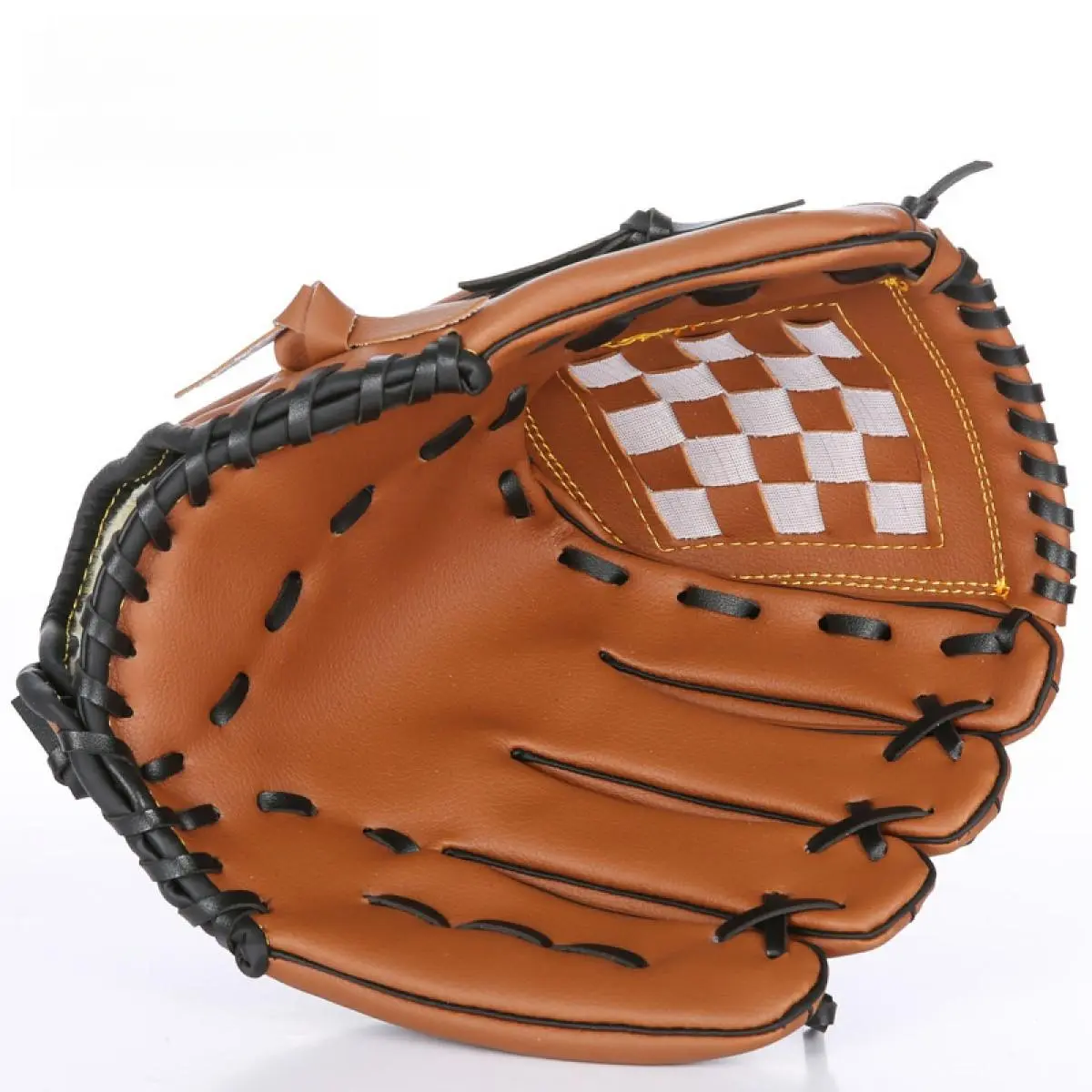 Baseball Infielder's Glove, Durable Thick PVC-Polyester Blend, Multi-Size for Youth and Adult Players for Training and Competition, Adults, Baseball Glove, Pvc-Poly Blend, Training/Comp, Unisex