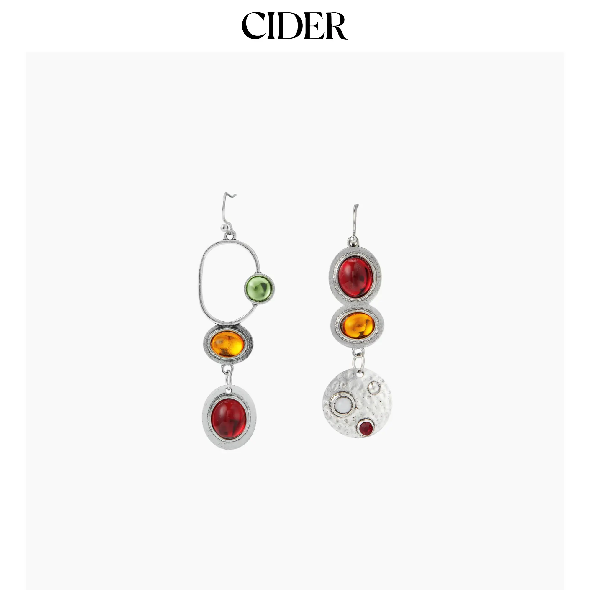 Cider GEMSTONE DROP EARRINGS