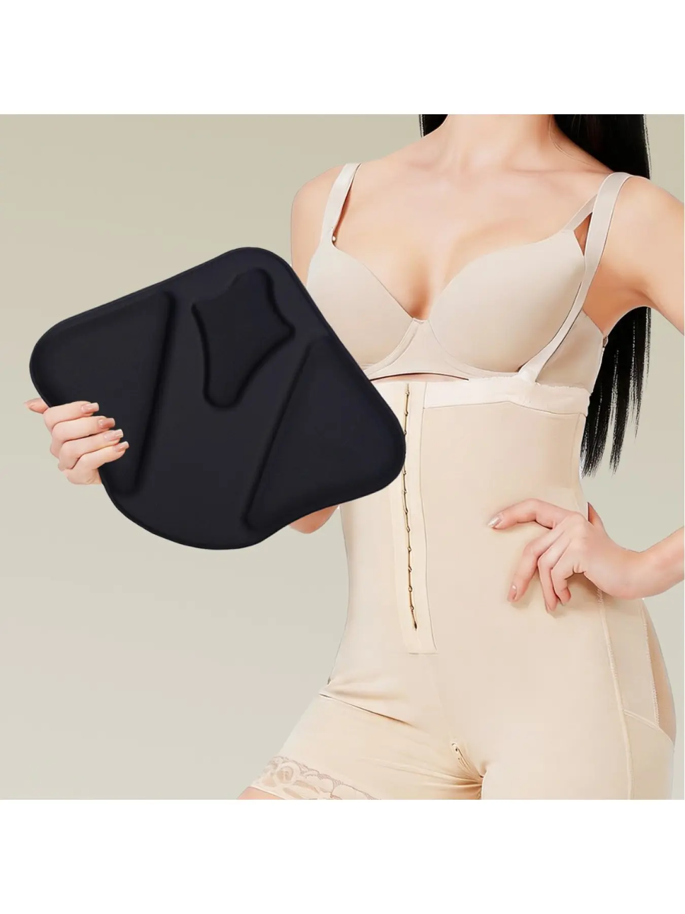 A waist and abdominal compression garment to shape the oblique lines, paired with Underwear shapewear for pressure shaping and home posture management adjustment, suitable for waist, abdomen, and hip curves.