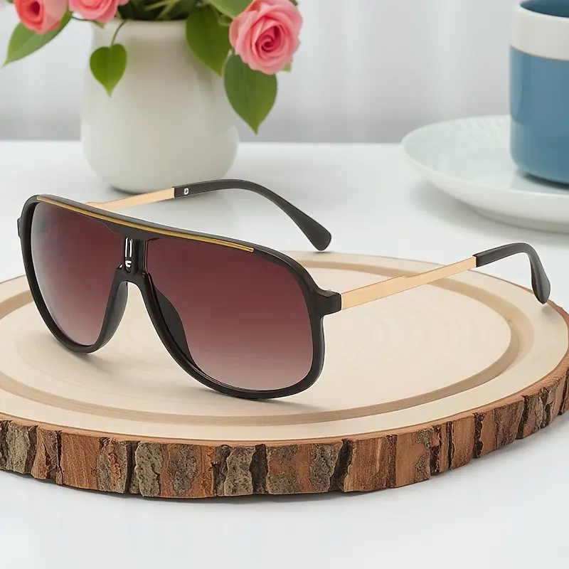 Unisex Fashion Trendy Casual Sunglasses, Perfect for Party, Gathering, Prom, Driving, Fishing, Stylish Eye Protection
