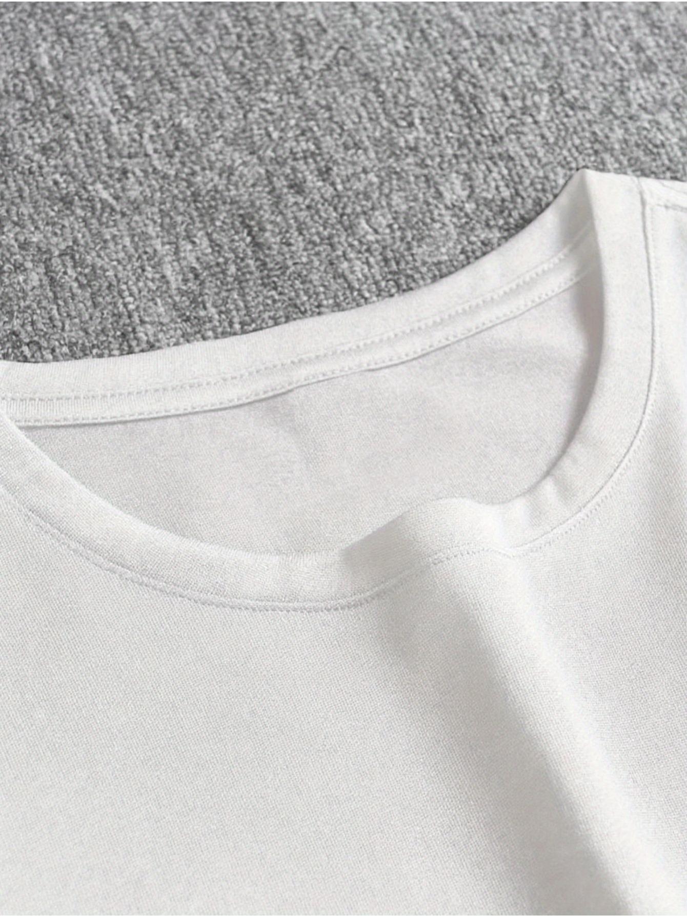 1[1-Piece] Girls' Creative "Rumi Purple Power Cartoon" Print Summer Short-Sleeve T-Shirt, Pink, White, and Other Series Printed Short-Sleeve T-Shirt Top Base Layer, 100% Polyester Fiber, Slightly Stretchy Crew Neck Regular Fit Sporty Casual Pullover