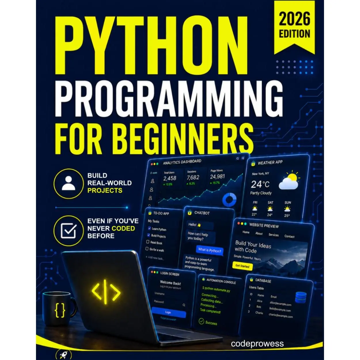 Python Programming for Beginners: The Complete Python Coding Crash Course - Boost Your Growth with an Innovative Ultra-Fast Learning Framework and Exclusive Hands-On Interactive Exercises & Projects
