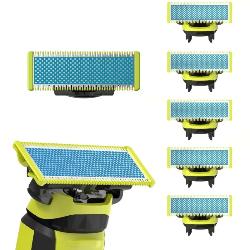 Oneblade Replacement Small T-Type Blade, Compatible with Qp2523, 2527, 6523, 2520, 2533, 2630, 6520, 1-10 Pieces, Perfect Gift for Men, Shaving Accessories