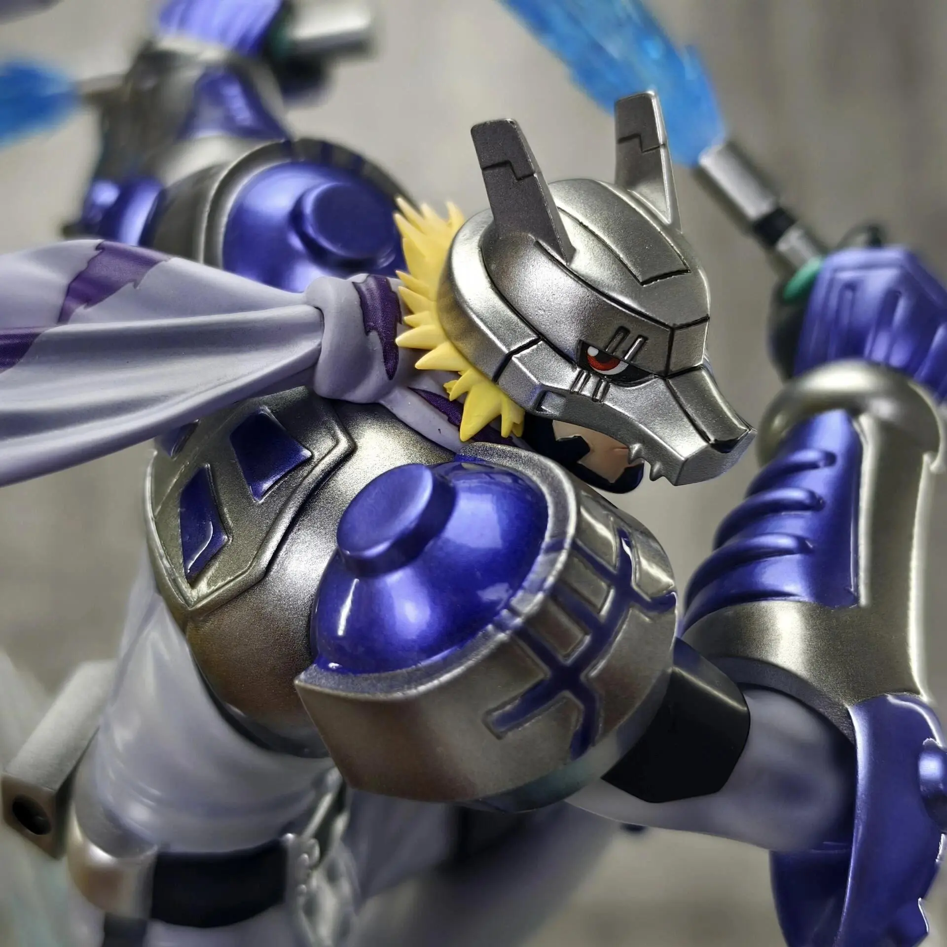 New Digimon Agunimon Garurumon 26cm Action Figures PVC Exquisite Statue Collectable Anime Model Toy Computer Case Decor Boy Gift