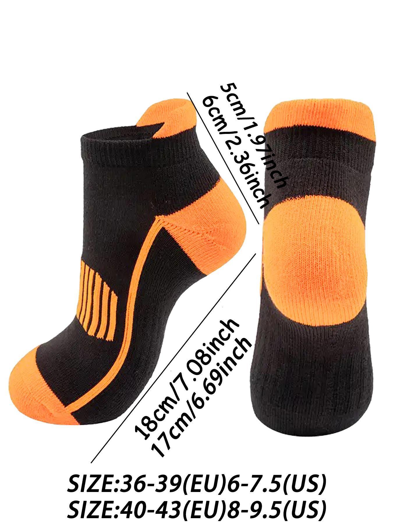 Women's Colorblock & Striped Print Ankle Socks, Casual Comfortable Breathable Soft Socks for Daily Wear, Multipack Knit Socks for All Seasons, Socks for Women, Crew Socks Women, Anklesocks, Athletic Socks