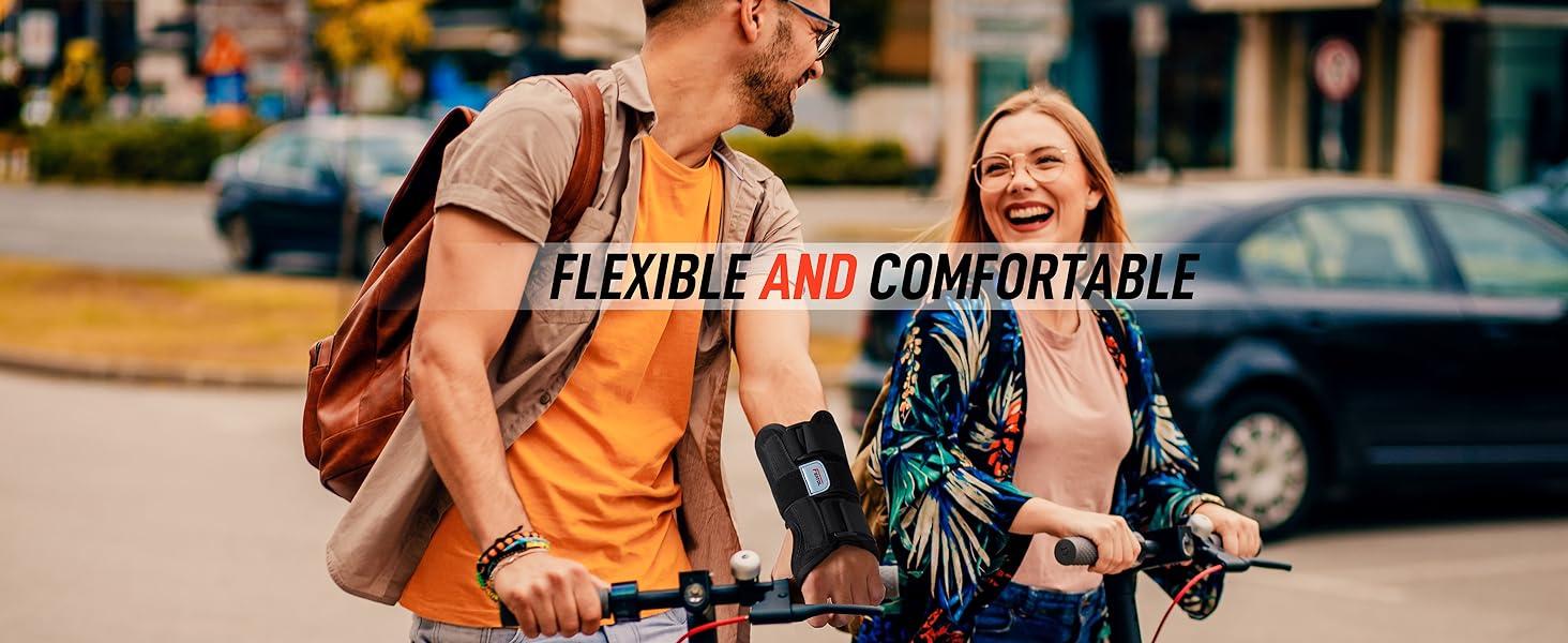 Wrist Brace Hand Brace, Carpal Tunnel Wrist Splint Night Support for Women Men, Pain Relief Support -Tendonitis, Arthritis, Sprain, Right Hand, Small/Medium