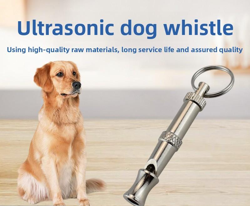 Professional Dog & Pigeon Training Whistle - Ultrasonic Sound Signal Whistle - Durable Metal Whistle for Obedience Training & Carrier Pigeons - Portable Keychain Tool for Pet Owners