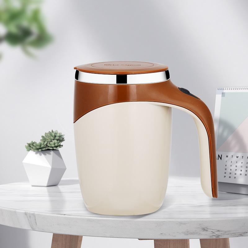 USB Rechargeable Automatic Stirring Mug Hands-Free Magnetic Stirring Travel Coffee Cup for Office and Car with Washable Stainless Steel Design,UU USB Rechargeable Automatic Stirring Mug Hands-Free Magnetic Stirring Travel Coffee Cup for Office and Car with Washable Stainless Steel Design,UU