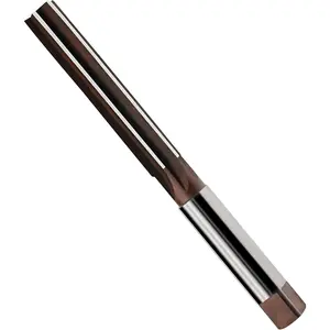 Hand Reamer 3/8" Alloy Tool Steel 9Crsi H8 6 Straight Flutes Hand Milling Cutter Tool