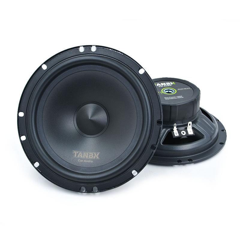 6.5 Inch 615 Coaxial Car Speaker Universal Vehicle Audio Speaker with Deep Bass and Powerful Subwoofer Performance