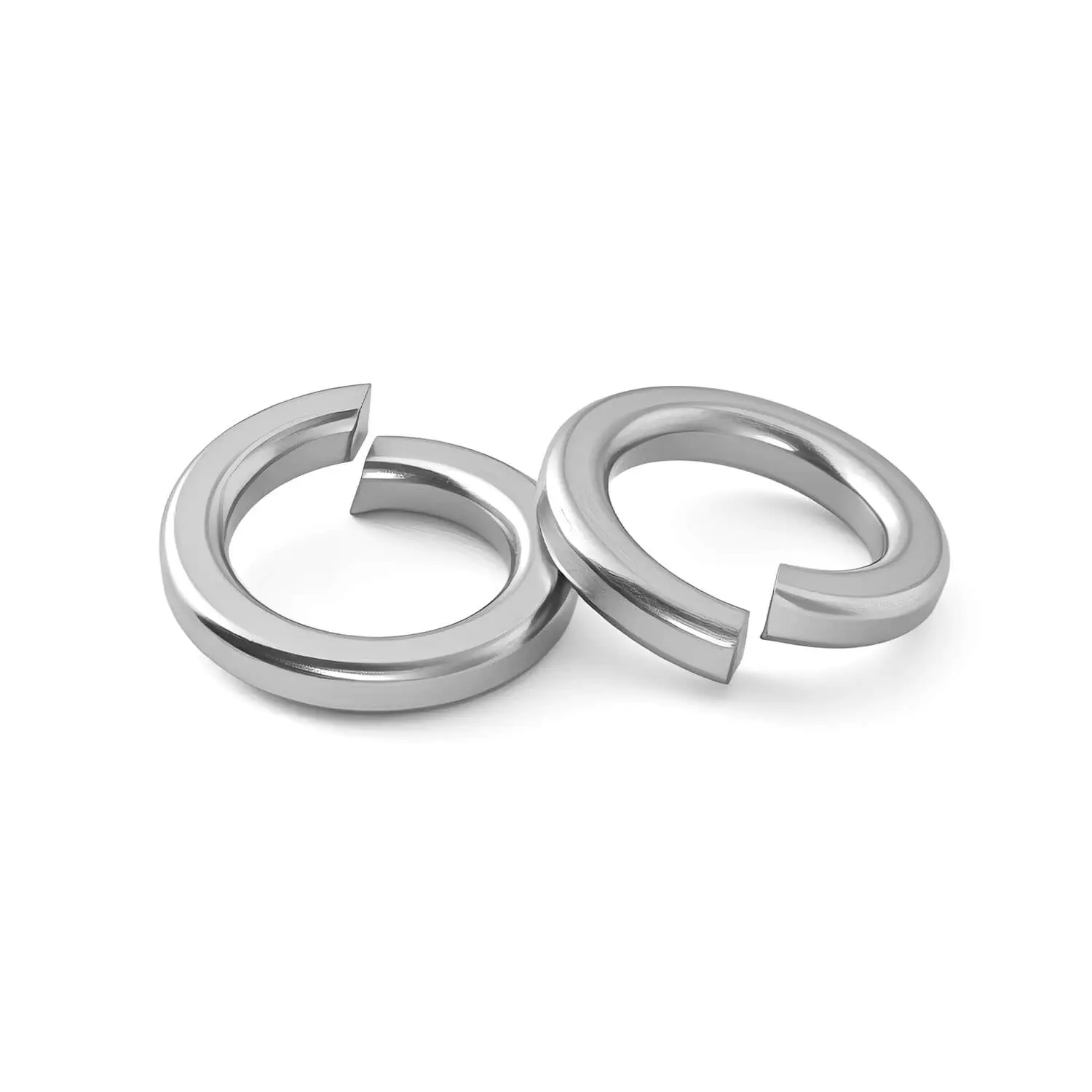 M4 (100 Pack) Split Lock Washer, (18-8) 304 Stainless Steel Spring Lock Washer