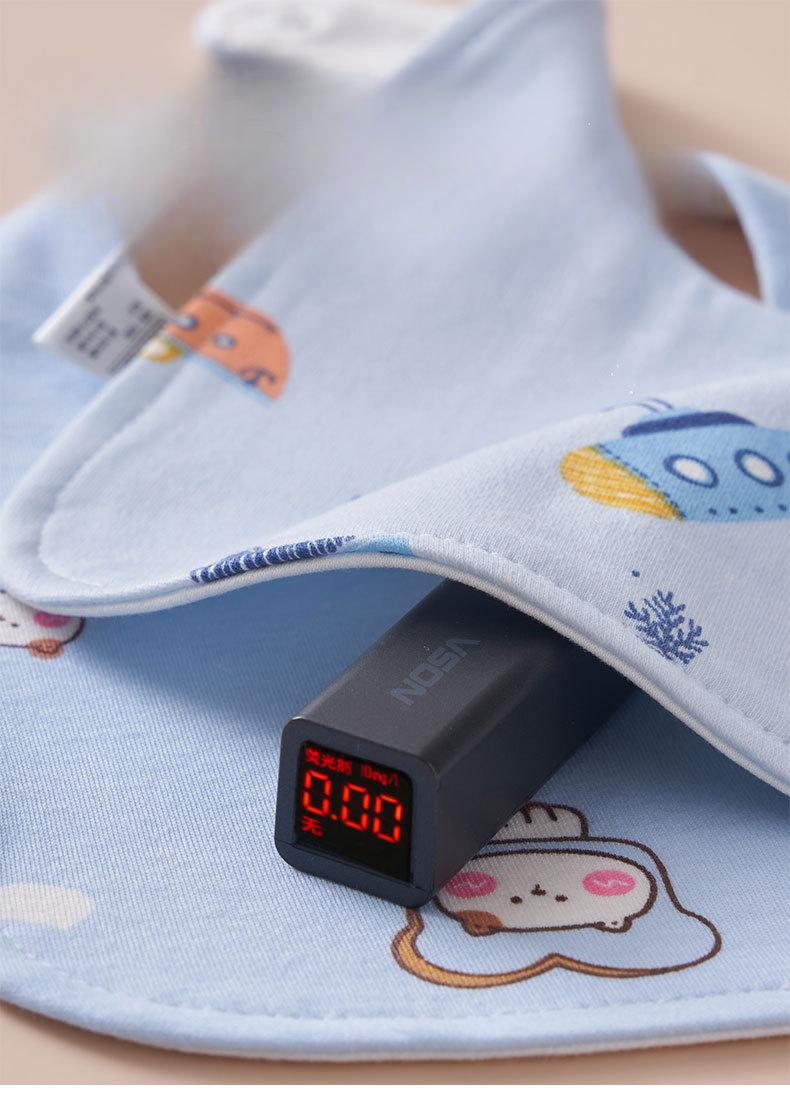 Baby U-shaped pure cotton bib, newborn waterproof spit-up towel, all-cotton ultra-soft adjustable bib