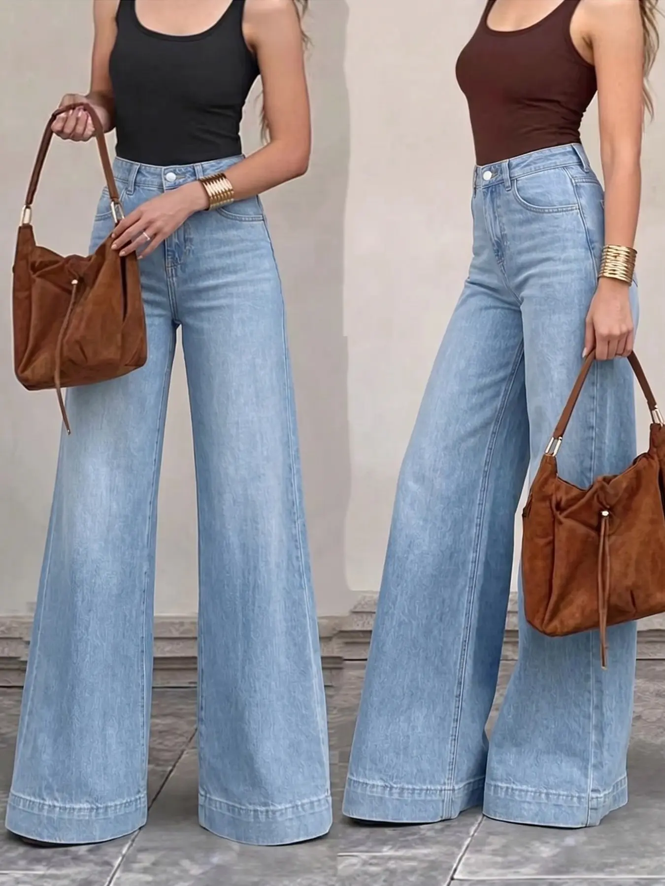 GILIPUR Y2K Vintage Loose Straight Leg Jeans For Women,Vintage wash oversized jeans, low rise,Deals For Me Days,Spotlight Finds,This Summer,Summer,Shop Now,Casual ,All Sizes,Fits All Sizes,Ladies,This Summer
