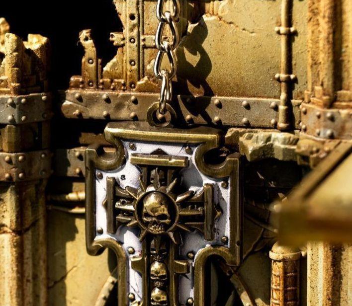 Storm Shield Keychain Warhammer 40K Peripheral Accessory