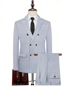 Men's Suit Set, Formal Business Attire, Professional Office Wear, Elegant Men's Clothing, Perfect for Meetings & Events