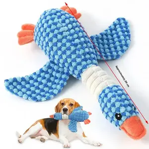 Durable Blue Goose Sound Toy for Dogs, Bite-Resistant Comfort Companion, Perfect for Sleep & Play, Ideal Dog Gift