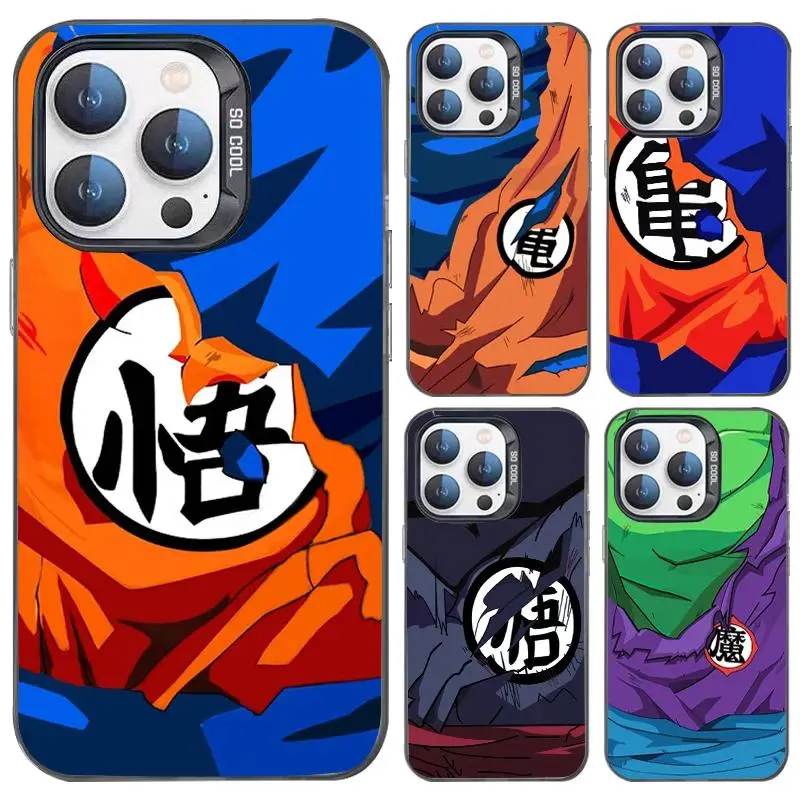 Anime Goku Phone Case For iPhone 17 17e 16e 16 15 14 13 12 11 Pro Max Air Plus Samsung Galaxy S26 S25 S24 S23 S22 Anti Fall Matte Back Cover